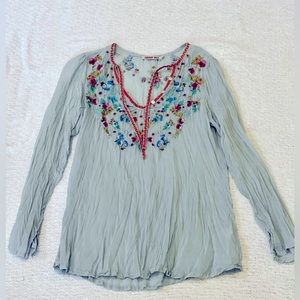‼️SOLD‼️Johnny Was Embroidered Top